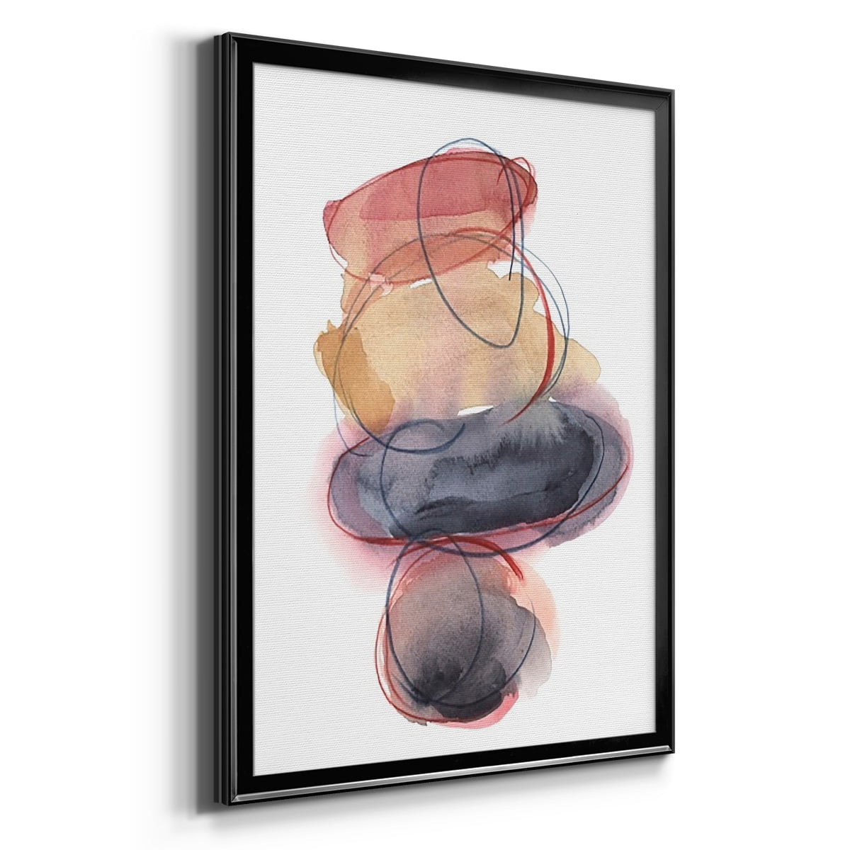 Balancing Act I Premium Framed Print, in Gold, Black, or Silver - Ready to Hang