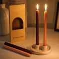 thumbnail image 5 of Eolstice Taper Candles, 4 Pack, Gradient Long Thin Stick, Unscented Dinner Candles, Wedding Table Home Decor, Multiple Color Sets, Centerpiece Accent, 5 of 5