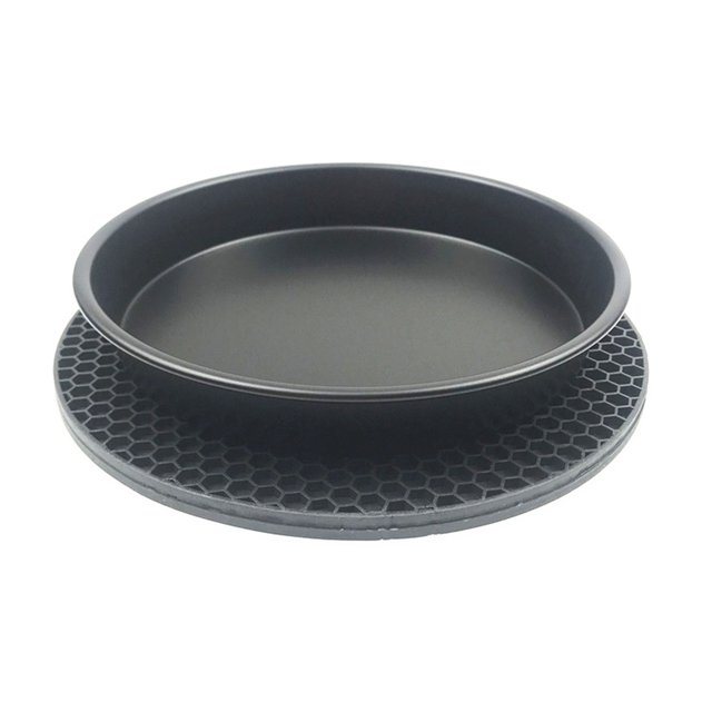 Accessories Set, 10Pcs Kit with Baking Pan Pizza Tray Cupcake Making Tool Rack and Skewers Fits Most 3.2QT to 5.8QT Air Fryers