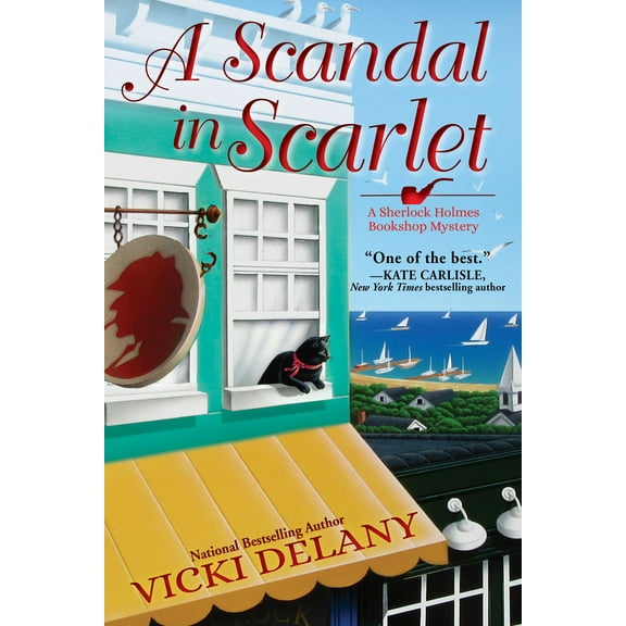 Sherlock Holmes Bookshop Mystery: A Scandal in Scarlet (Paperback)