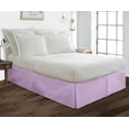 thumbnail image 2 of BEDDING BEGS- 100% Microfiber- Pleated Bed Skirt with 18" Tailored Drop - Hotel Luxury Bedskirt- Super Soft & Wrinkle Free-Twin Size- Lavender Solid, 2 of 4