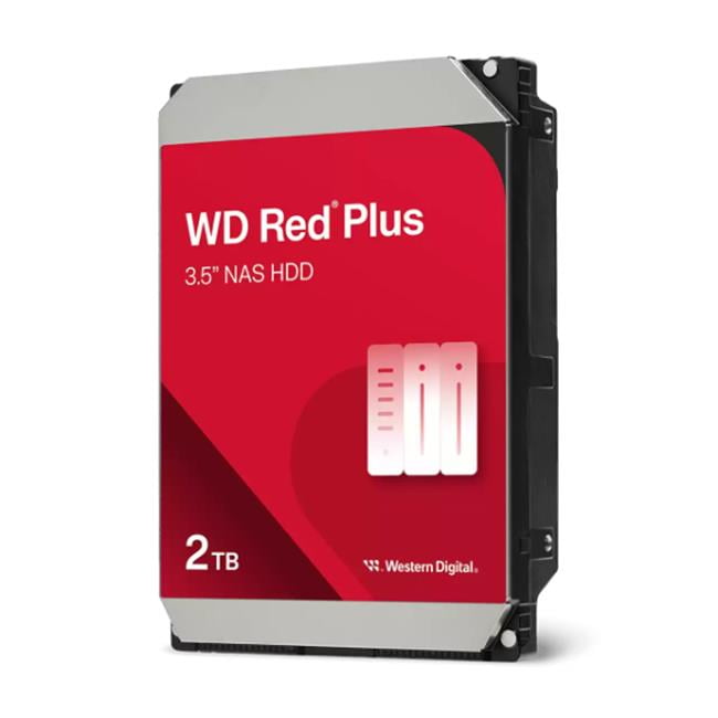 Western Digital 4TB WD Red Plus NAS SATA HDD, 3.5