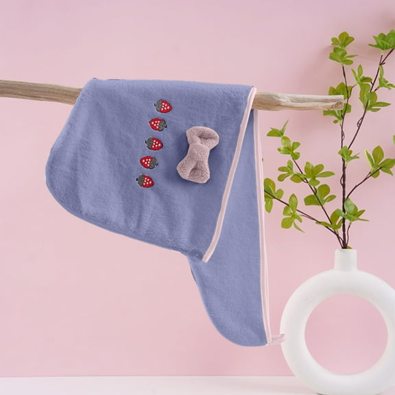 Turbie Twist, Hair Towel Wrap, Fleece Dry Hair Cap, Super Absorbent Quick Drying, Soft Breathable Shower Cap for Women