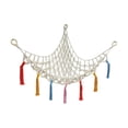 thumbnail image 3 of Hamaca de Almacenamiento de Juguetes de Peluche, Organizador de Esquina de Habitación de Macramé, Decoración de Malla, de Almacenamiento Colgant 105cmx105cmx140cm Macarena Red para hamacas, 3 of 8