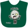 thumbnail image 3 of Inktastic Metal Face Boys or Girls Baby Bib, 3 of 4
