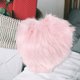 thumbnail image 4 of GOOHOCHY Almohada de corazón de peluche con forma de corazón para sofá cama, 4 of 8