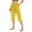 Yellow, variant on CFLVAEK Plus Size Womens Capris with Pockets Casual Wide Leg Lounge Workout Capri Pants Summer High Waisted Cropped Pant Dark Gray XXL