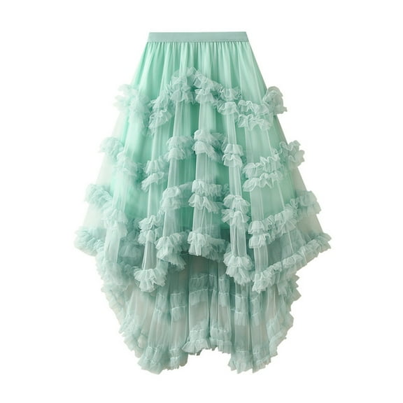 Summer Two Piece Outfit Women Summer Two Piece Outfit Women Clothing Set Female V-Neck Sleeveless Tops Skirt Suit Full Pant Style S_1077 Women's Tracksuits Green One Size