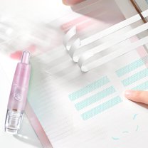 Ohmyroo Push-Type Tape Dispenser Dot Double-Sided Adhesive Craft Tape