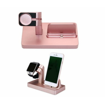 Wireless Charger 2-in-1 Watch Charger Holder 7.5W Wireless Charger Compatible Apple iWatch 2/3/4,Apple iPhone Xs Max XR XS X