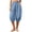 Light Blue, variant on Womens Capri Pants Fashion Casual High Waist Cropped Harem Pants with Pockets Lightweight Comfy Capris Slacks