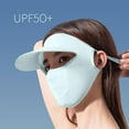 thumbnail image 2 of Full Face Cover Sunscreen Face Veil UV Protection Sun Shield Face Cover for Women Girls Summer Hat with Eye Shield, 2 of 4