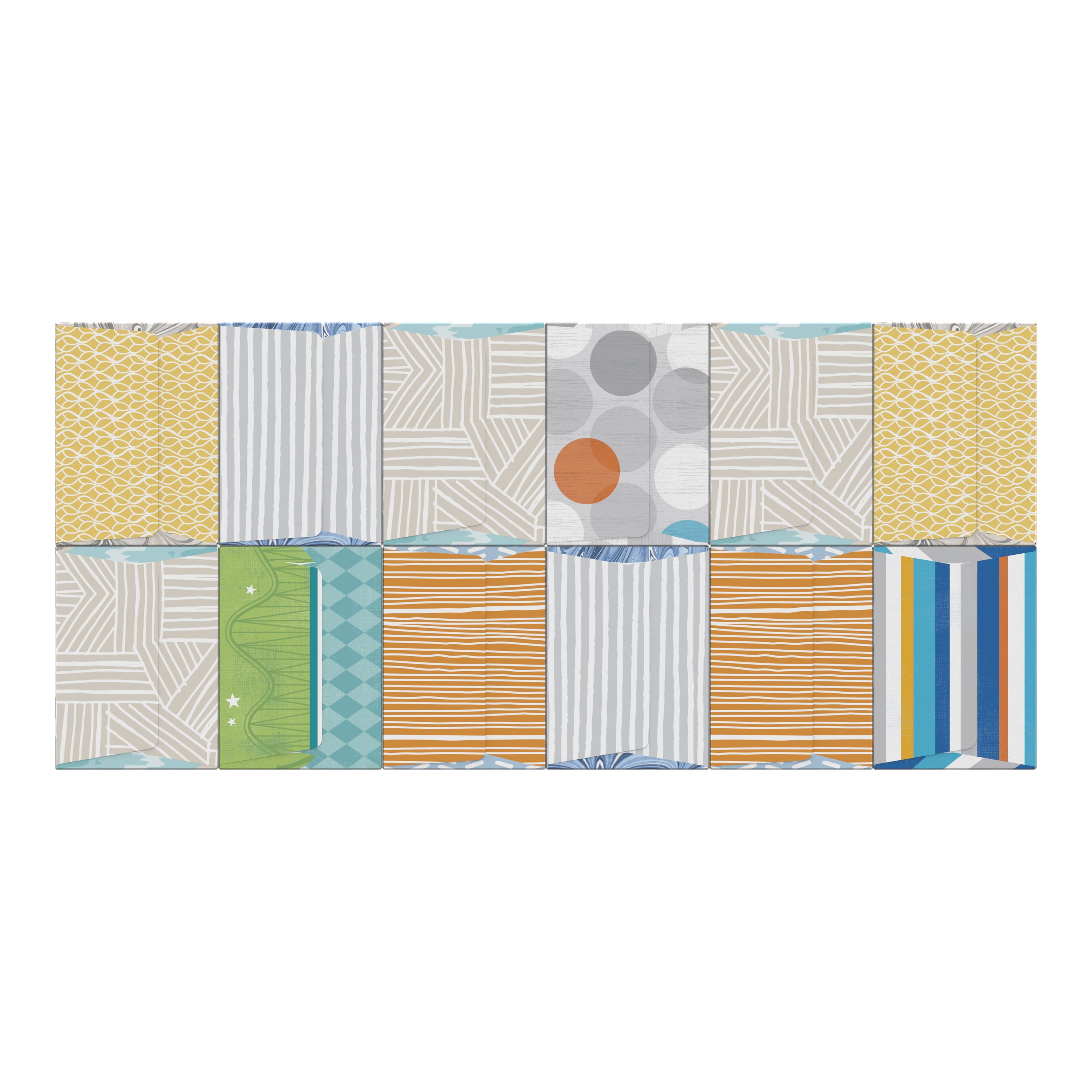 Kleenex Trusted Care Everyday Facial Tissues,144 Tissues per Box, 12 Flat Boxes (1,728 Tissues Total)
