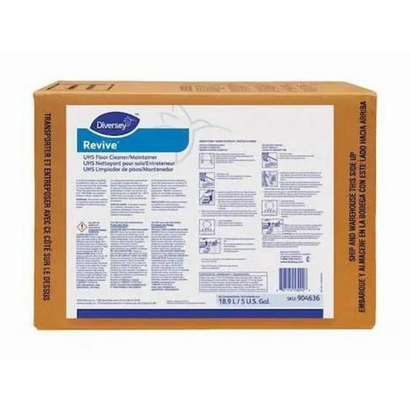 DIVERSEY 904636 Floor Cleaner and Maintainer,5 gal,Sweet