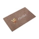 thumbnail image 1 of Yuarrent Entradas de tapete de puerta antideslizante duraderas y duraderas de poliéster y áreas de tráfico pesado Juegos de accesorios de baño base de café de pájaro, 1 of 6