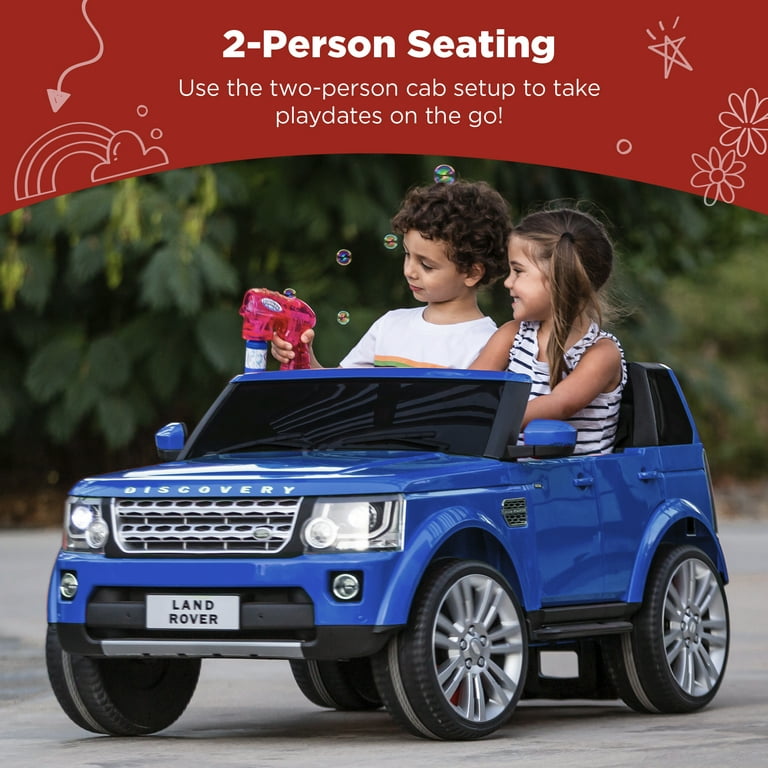 Best Choice 12V Kids 2-Seater Licensed Land Rover Ride On Toy w