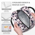 thumbnail image 3 of Disketp Lilies Flowers Bolsa Térmica para Almuerzo, Lonchera con Abertura Amplia y Gran Capacidad, Organizador Reutilizable para Mujeres, Hombres y Adultos, 3 of 6