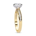 thumbnail image 3 of IGI Certified Lab Grown Diamond Solitaire Engagement Rings for Women, Center 6.5mm Round Cut 6-Prong Anniversary Wedding Ring In 18K Solid Yellow Gold F-G, VS-SI Quality (1.15 Cttw) Ring Size-9, 3 of 4