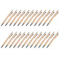 thumbnail image 3 of 24 Pieces Bamboo Retractable Ballpoint Pen Black Ink 1 mm Office Products Pens Bamboo Ballpoint Pen Wood Ballpoint Pens, 3 of 5