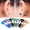 🔥 Black, variant on Viflosae Womens Earrings Trendy Earrings for Women Mini Gifts 1 Pair Unisex Screw Prank Titanium Steel Screw Piercing Personalized Stainless Steel Earrings Ear