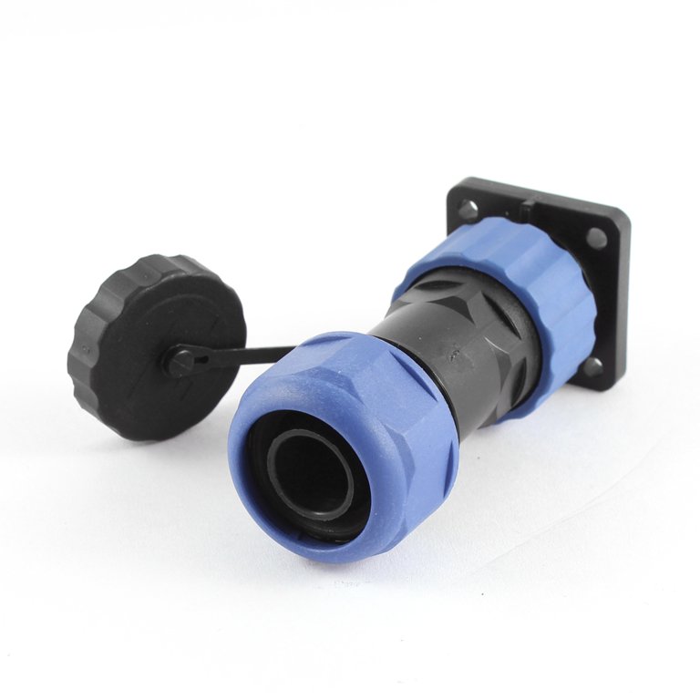 Unique Bargains SD20 20mm 4 Pin 4P Square Waterproof
