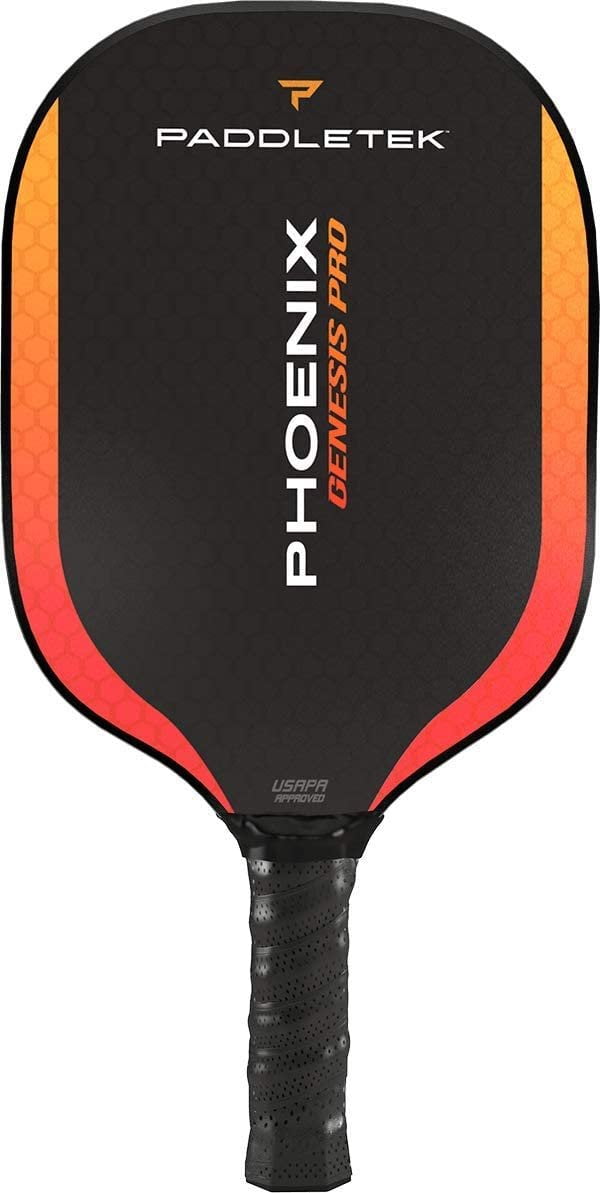 Paddletek Phoenix Genesis Pro Pickleball Paddle  Barium Green  Standard Grip