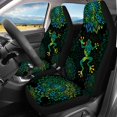 thumbnail image 3 of Pzuqiu Frog Mandala Car Seat Covers Full Set 3 PCS Seat Covers for Cars Easy to Install Breathable Suitable for Truck Sedans, 3 of 10
