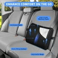 thumbnail image 3 of Cshidworld Lumbar Support Pillow For Office Chair and Car Seat, 3 of 7
