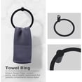 thumbnail image 4 of WOWOW Stainless Steels Matte Black Piece Bathroom Hardware Set (Set of 4), 4 of 7