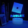 thumbnail image 2 of Creative Gift Game Room Decoration Night Light Crack Model Crack Base Roblox Crack Touch Colorful Set, 2 of 5