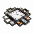 thumbnail image 3 of 12-Photo Collage Wall Clock – Home Decor Frame Clock, 3 of 5