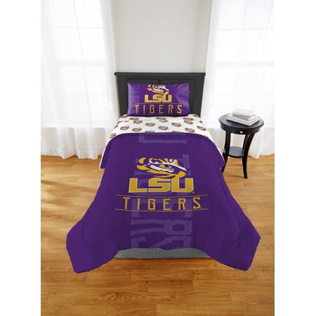- NCAA LSU Tigers Affiliation Twin & Full Comforter Set, 1 Each