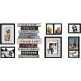 thumbnail image 6 of J.M.Deco 8 Pack Picture Frames for Wall Decor, Photo Frames Set with Glass Cover, Multi Picture Frames Decoration for Home Living Room, Bedroom, DIY Wall Dispaly, Black, 6 of 15