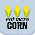 thumbnail image 4 of Inktastic Eat More Corn Boys or Girls Baby Bib, 4 of 4