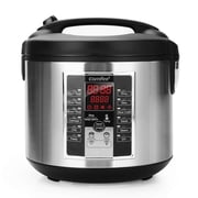 COMFEE' Rice Cooker, Slow Cooker, Steamer, Stewpot, Sauté All in One (12 Digital Cooking Programs) Multi Cooker