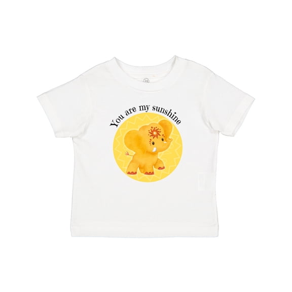 Inktastic You Are My Sunshine Elephant Etana Yellow and Cute Boys or Girls Baby T-Shirt
