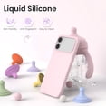 thumbnail image 7 of GJX 2026 New Compatible Smartphone Case 6.9",Slim Liquid Silicone 3 Layers Soft Gel Rubber Shockproof Protective Cover with Anti-Scratch Microfiber Lining-Chalk Pink, 7 of 7