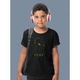 thumbnail image 2 of Alien Silhouette T-Shirt Juniors -Image by Shutterstock,  Large, 2 of 4
