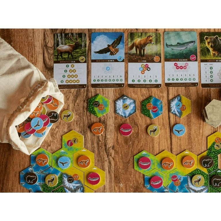 AEG & Flatout Games | Cascadia - Award-Winning Board Game Set in the Pacific Northwest | Easy to Learn | Quick to Play | Ages 10+ AEG & Flatout Games | Cascadia - Award-Winning Board Game Set in the Pacific Northwest | Easy to Learn | Quick to Play | Ages 10+