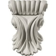 thumbnail image 3 of Ekena Millwork 3 7/8"W x 1 1/4"D x 5 1/4"H Scroll Leaf Corbel, 3 of 5