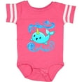 thumbnail image 3 of Inktastic Cute and Playful Narwhal Boys or Girls Baby Bodysuit, 3 of 5