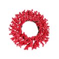 thumbnail image 2 of RBCKVXZ 20 inches Christmas Wreath Door Wreath Stunning Red Berry Wreath Christmas Decoration for Front Door Home Indoor Outdoor Wall Window Xmas Holiday, 2 of 7