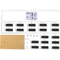 thumbnail image 6 of Commercial Clothing Store Shoe Display Rack Free Standing Shoe Rack Metal Shoe Display Shelf Retail Boutique Shoe Display Stand Modern Sneaker Basketball Shoes Rack (White), 6 of 7
