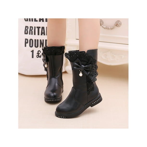 Kids wide snow boots cheap