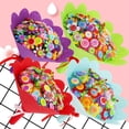thumbnail image 2 of unbranded 3Sets Flower Bouquet Making Kit With Imagination Hand Eye Coordination For Kids Activities, 2 of 7