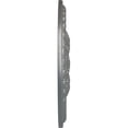thumbnail image 4 of Ekena Millwork 27 7/8"OD x 3 7/8"ID x 2 1/2"P Tomango Egg & Dart Ceiling Medallion (Fits Canopies up to 6 3/4"), Hand-Painted Silver, 4 of 6