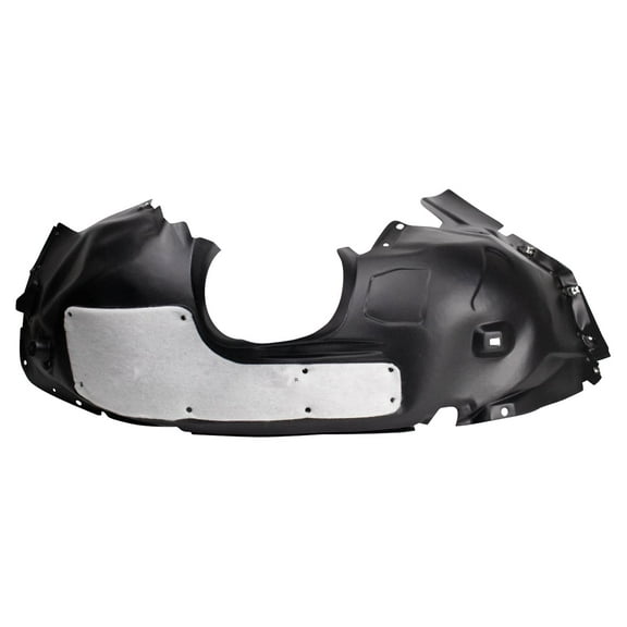 TRQ Front Right Inner Fender Liner Black Passenger Side Fits Select 2012-2018 Ford Focus FO1249150