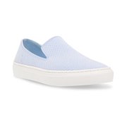 Steven By Steve Madden Blue Multi Knit Slip On Loafer Tennis Sneakers