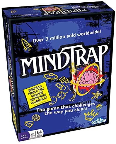 MindTrap 20th Anniversary Edition Over 3 Million Copies Sold Mind Trap Brain Teaser Board Game The Game That Challenges the Way You Think