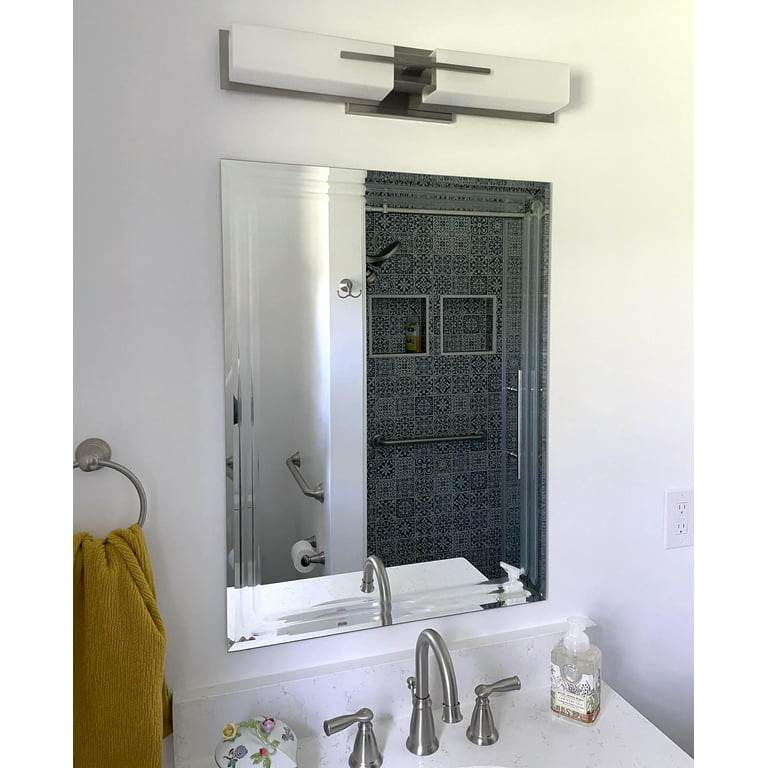 Décor x Mirror Tri-Bevel by Large Wonderland Bathroom 31.5 23.6\